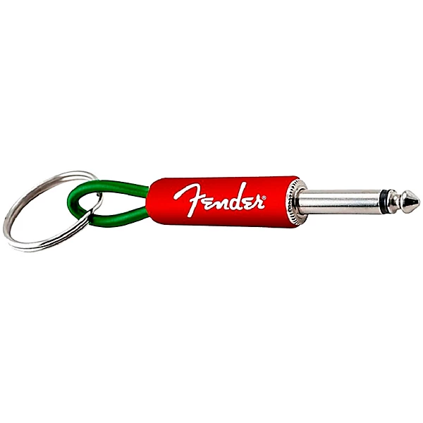 Fender Holiday Keychain - Red/White/Green