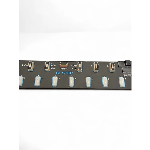 Used Keith McMillen 12 step with MIDI expander MIDI Foot Controller