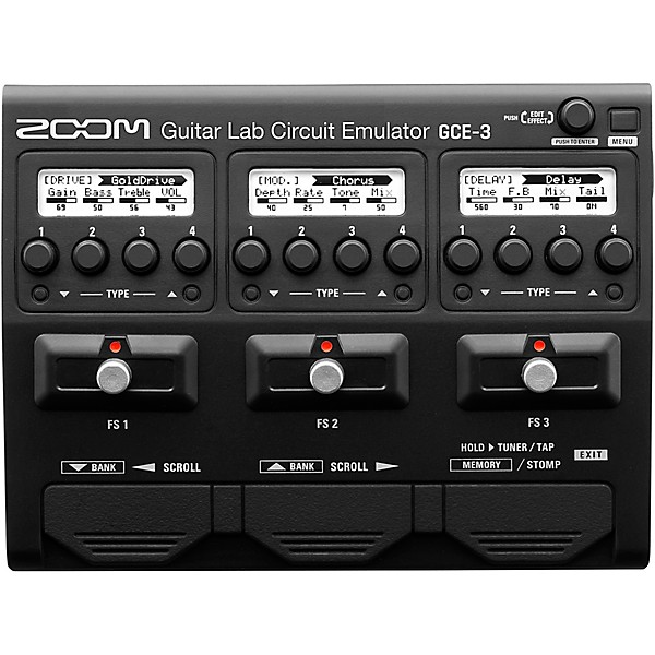 Zoom GCE-3 Guitar Lab Circuit Emulator USB Audio Interface