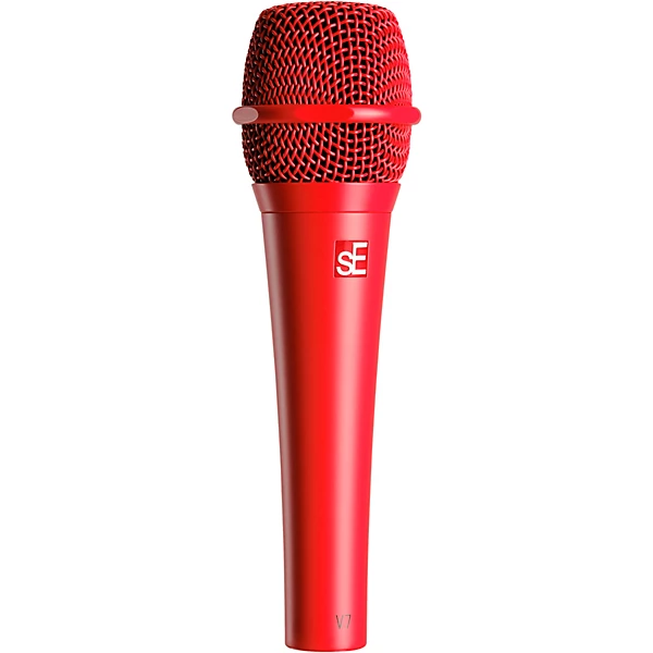 sE Electronics V7 Studio Grade Handheld Microphone Supercardioid Red 4 sE Electronics V7 Studio Grade Handheld Microphone Supercardioid Red