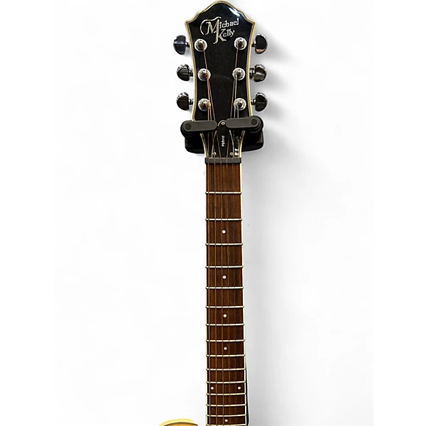 Used Michael Kelly Hybrid Special Natural Hollow Body Electric Guitar 6 Used Michael Kelly Hybrid Special Natural Hollow Body Electric Guitar