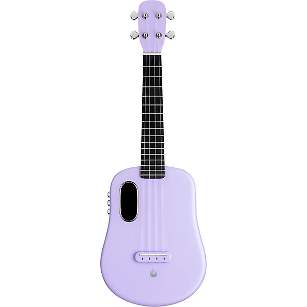 LAVA MUSIC LAVA U 23 FreeBoost Acoustic-Electric Ukulele With Space Bag Sparkle Purple