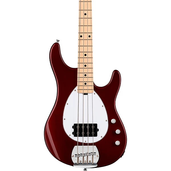 Sterling by Music Man SB4 4-String Electric Bass Guitar Candy Apple Red