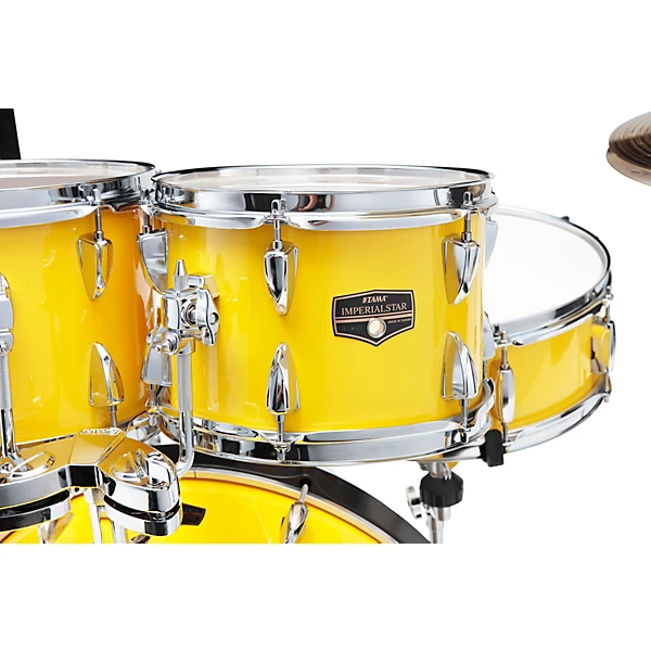 TAMA Imperialstar 6-Piece Complete Drum Set With 22 Bass Drum Electric Yellow 8 TAMA Imperialstar 6-Piece Complete Drum Set With 22 Bass Drum Electric Yellow