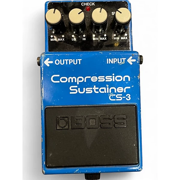 Used BOSS CS3 Compressor Sustainer Effect Pedal