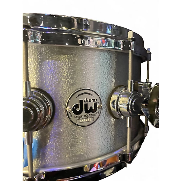 Used DW 14X6.5 Collector's Series Aluminum Snare ALUMINUM Drum 4 Used DW 14X6.5 Collector's Series Aluminum Snare ALUMINUM Drum