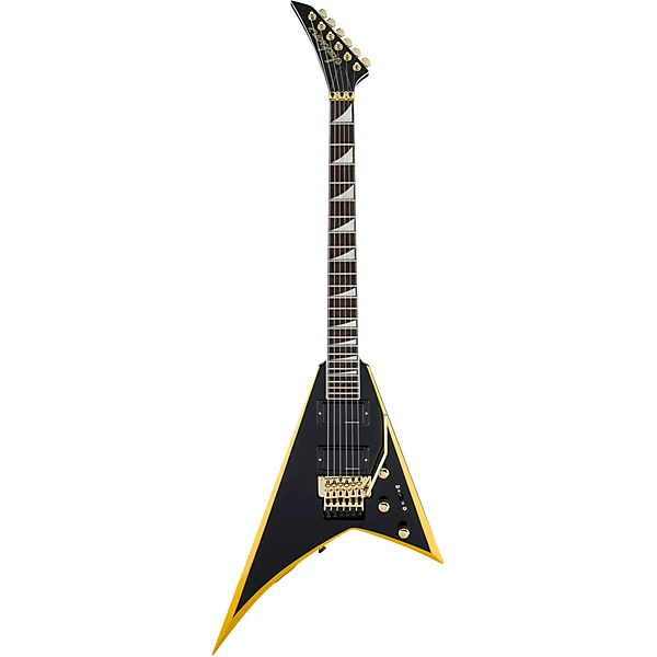 Jackson X Series Rhoads RRX24 Electric Guitar Black with Yellow Bevels 6 Jackson X Series Rhoads RRX24 Electric Guitar Black with Yellow Bevels