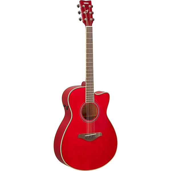 Yamaha FSC-TA TransAcoustic Concert Cutaway Acoustic-Electric Guitar Ruby Red 4 Yamaha FSC-TA TransAcoustic Concert Cutaway Acoustic-Electric Guitar Ruby Red