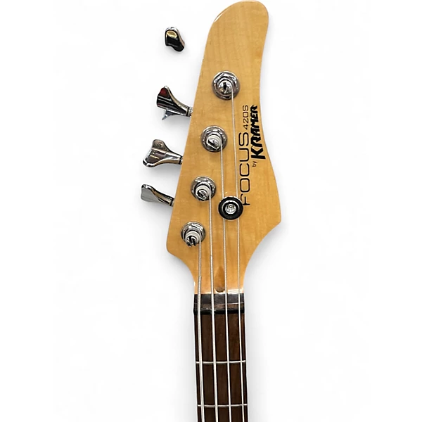 Used Kramer FOCUS 420 S Black Electric Bass Guitar 4 Used Kramer FOCUS 420 S Black Electric Bass Guitar