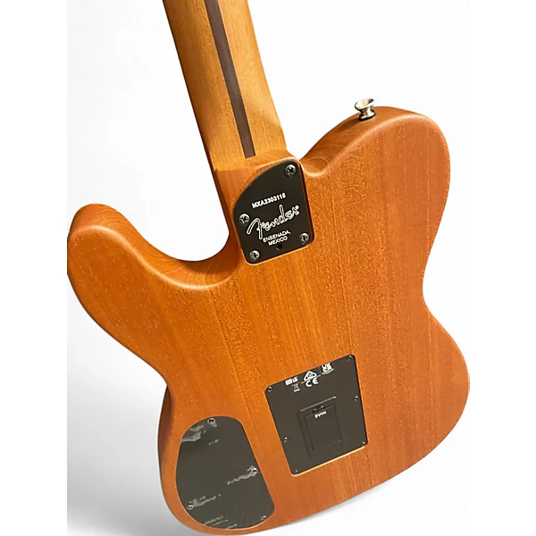 Used Fender Acoustasonic Player Telecaster brushed black Acoustic Electric Guitar 6 Used Fender Acoustasonic Player Telecaster brushed black Acoustic Electric Guitar
