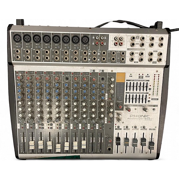 Used Phonic Powerpod 1860 II Powered Mixer