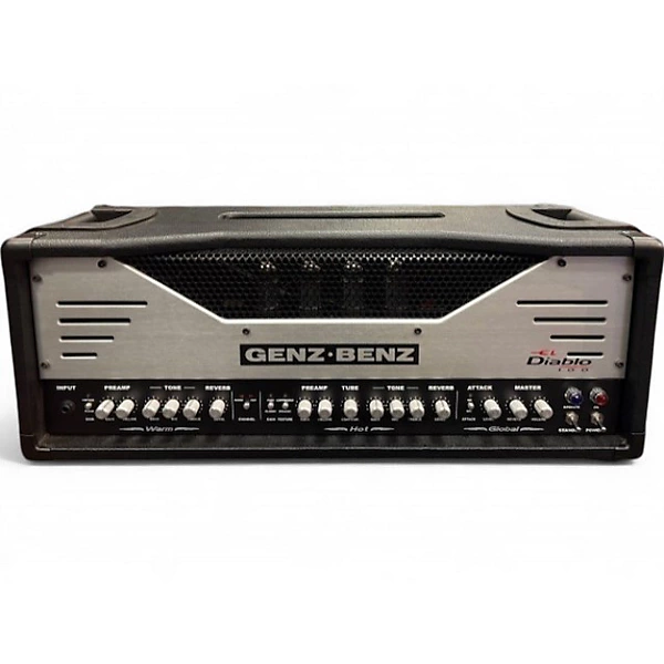 Used Genz Benz El Diablo 100 Tube Guitar Amp Head