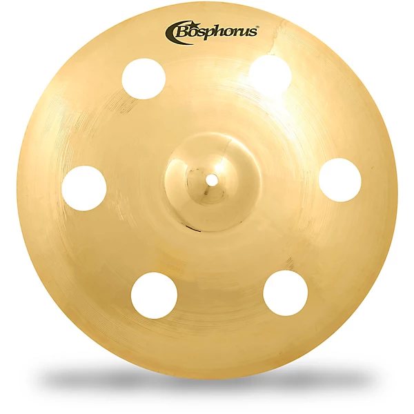 Bosphorus Cymbals Gold Fx Crash with 6 Holes 16 in.