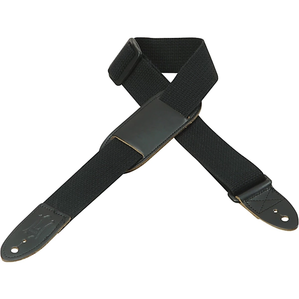 Levy's 1 1/2 Cotton Kid's Guitar or Ukulele Strap Black