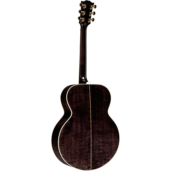 Gibson SJ-200 Standard 5A Flame Limited-Edition Acoustic-Electric Guitar Cobra Burst 8 Gibson SJ-200 Standard 5A Flame Limited-Edition Acoustic-Electric Guitar Cobra Burst