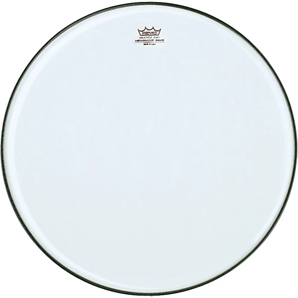 Remo Ambassador Clear Snare Side Marching Head 14 in.
