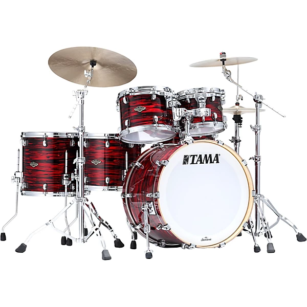 TAMA Starclassic Walnut/Birch 5-Piece Shell Pack with 22 Bass Drum Red Oyster