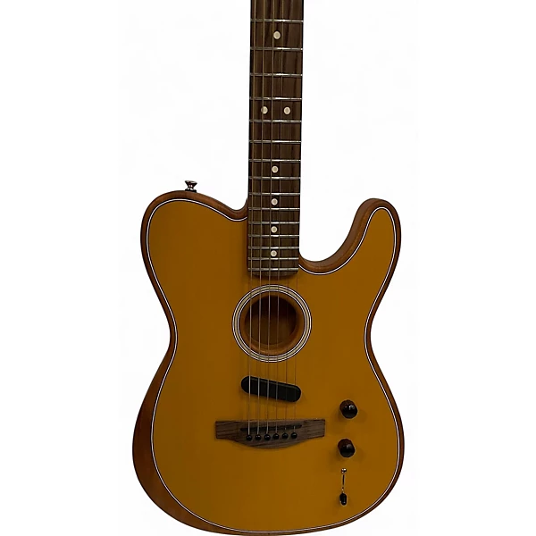 Used 2022 Fender Acoustasonic Player Telecaster Natural Acoustic Electric Guitar 4 Used 2022 Fender Acoustasonic Player Telecaster Natural Acoustic Electric Guitar