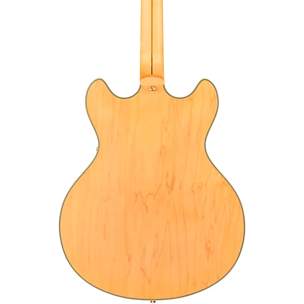 D'Angelico Deluxe DC Semi-Hollow Electric Guitar Satin Honey 4 D'Angelico Deluxe DC Semi-Hollow Electric Guitar Satin Honey