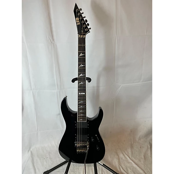 Used ESP M-400 Gloss Black Solid Body Electric Guitar