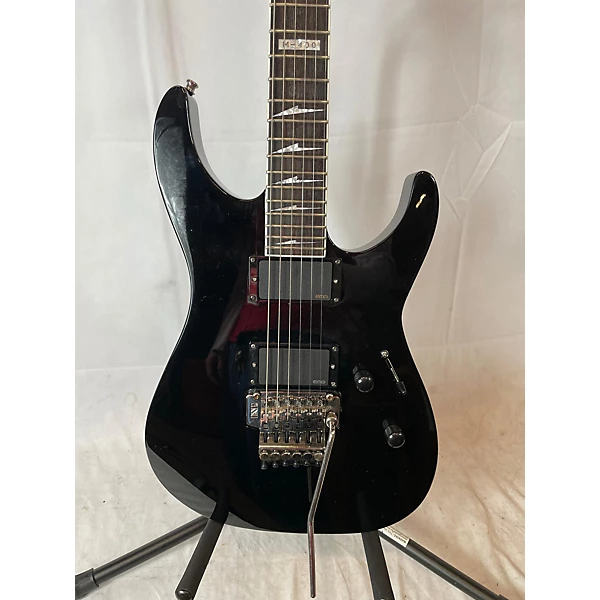 Used ESP M-400 Gloss Black Solid Body Electric Guitar 6 Used ESP M-400 Gloss Black Solid Body Electric Guitar
