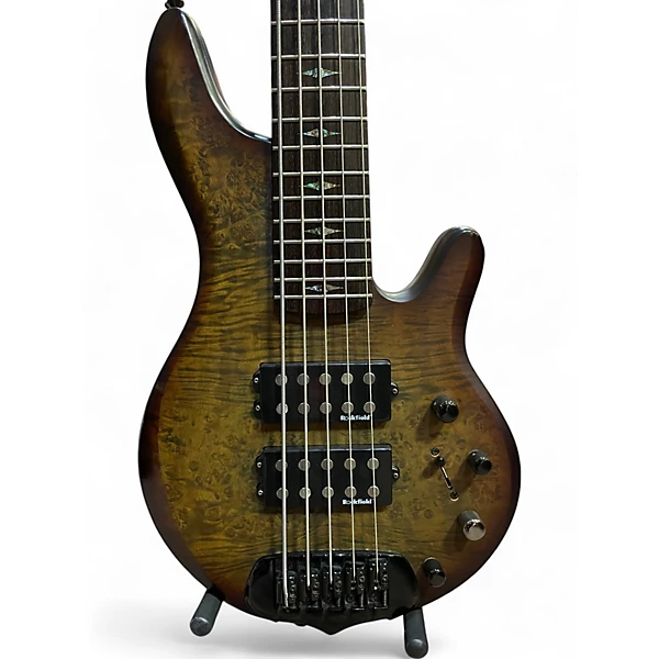 Used Traben Chaos Attack 5 Granite Electric Bass Guitar