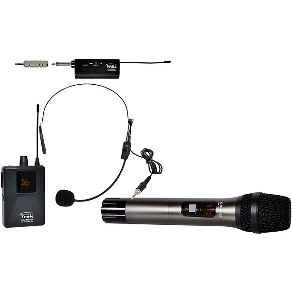 Galaxy Audio TREK UHF DUAL HANDHELD/ BODY PACK HEADSET WIRELESS