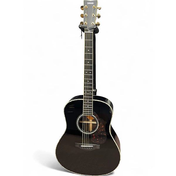 Used Yamaha LL16D Black Acoustic Guitar