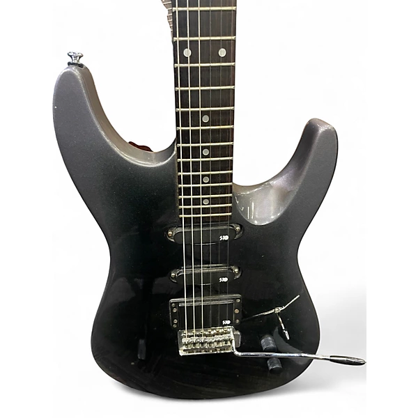 Used Series 10 HSS Metallic Silver Solid Body Electric Guitar 4 Used Series 10 HSS Metallic Silver Solid Body Electric Guitar