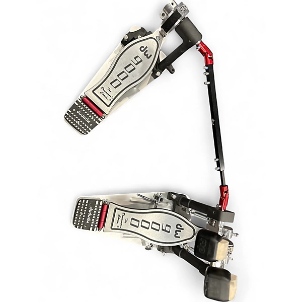 Used DW 9000 Series Double Double Bass Drum Pedal