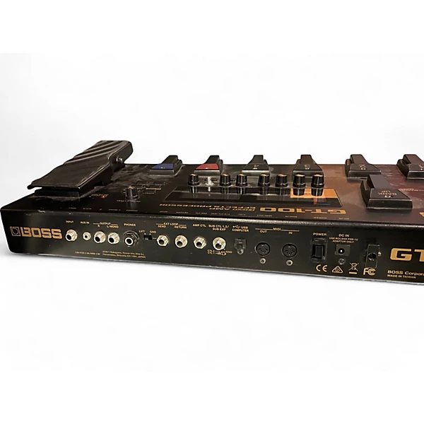 Used BOSS GT100 Effect Processor 4 Used BOSS GT100 Effect Processor