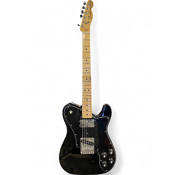 Used Fender Classic Series '72 Telecaster Custom Black Solid Body Electric Guitar