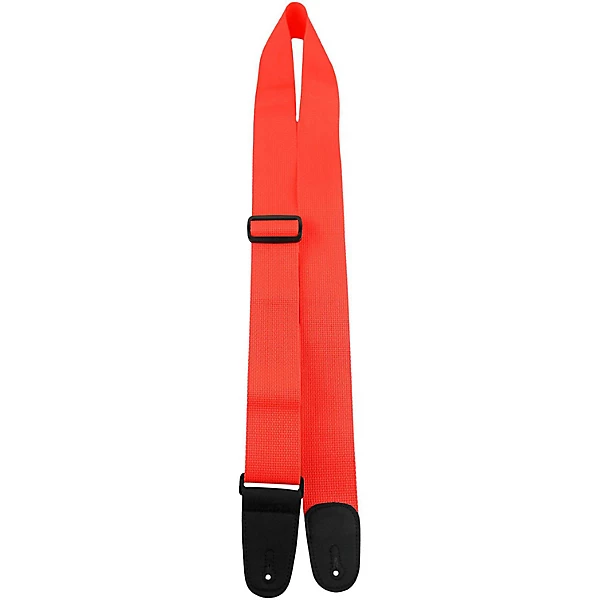 Road Runner 2 Poly Guitar Strap Red 2 in.