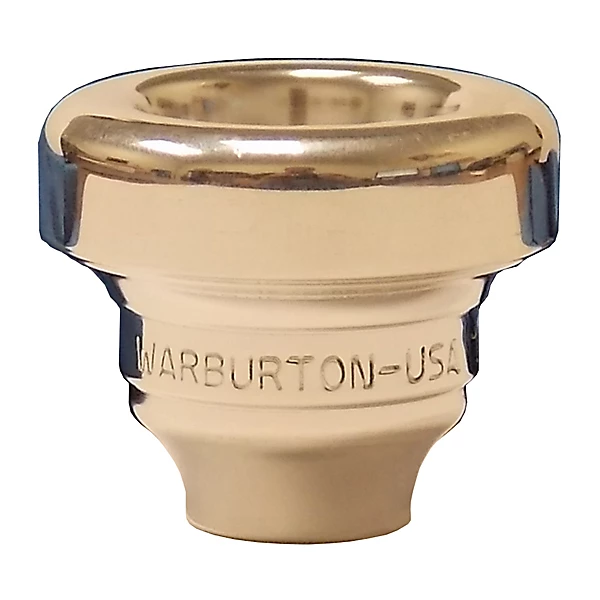 Warburton Size 1 Series Trumpet and Cornet Mouthpiece Top in Silver 1D
