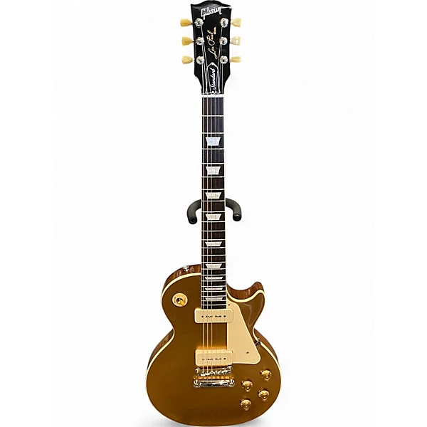 Used 2023 Gibson Les Paul Standard 1950S Neck Gold Solid Body Electric Guitar