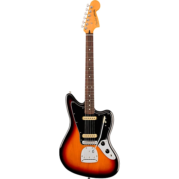 Fender Player II Jaguar Rosewood Fingerboard Electric Guitar 3-Color Sunburst 6 Fender Player II Jaguar Rosewood Fingerboard Electric Guitar 3-Color Sunburst