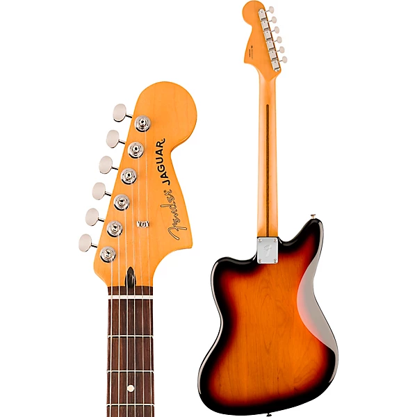 Fender Player II Jaguar Rosewood Fingerboard Electric Guitar 3-Color Sunburst 8 Fender Player II Jaguar Rosewood Fingerboard Electric Guitar 3-Color Sunburst