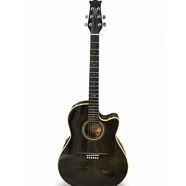 Vintage 1988 Alvarez DY87TBK SMOKE BURST Acoustic Electric Guitar