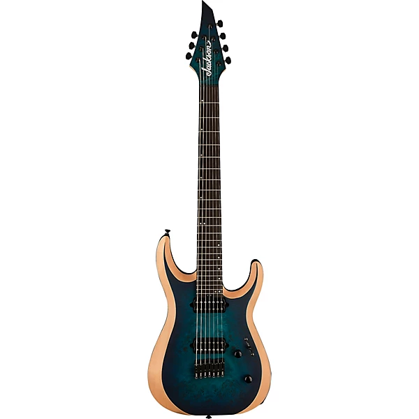 Jackson Pro Plus Series DK MDK7P HT 7-String Electric Guitar Chlorine Burst 6 Jackson Pro Plus Series DK MDK7P HT 7-String Electric Guitar Chlorine Burst