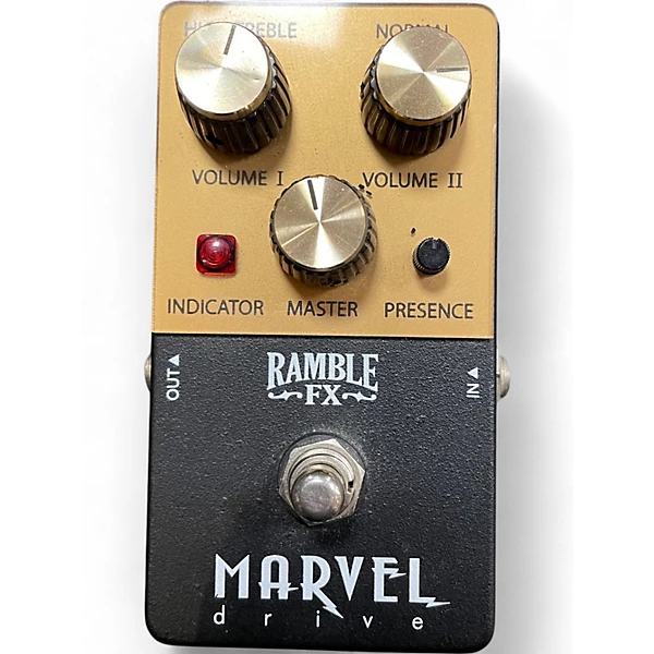 Used Ramble Fx MARVEL DRIVE Effect Pedal