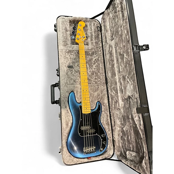Used Fender American Professional II Precision V Dark Knight Electric Bass Guitar