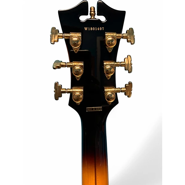 Used D'Angelico EX-DC/SP Vintage Sunburst Hollow Body Electric Guitar 6 Used D'Angelico EX-DC/SP Vintage Sunburst Hollow Body Electric Guitar