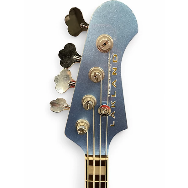 Used Lakland DJ4 Darryl Jones SkylineLake Placid Blue Electric Bass Guitar 4 Used Lakland DJ4 Darryl Jones SkylineLake Placid Blue Electric Bass Guitar