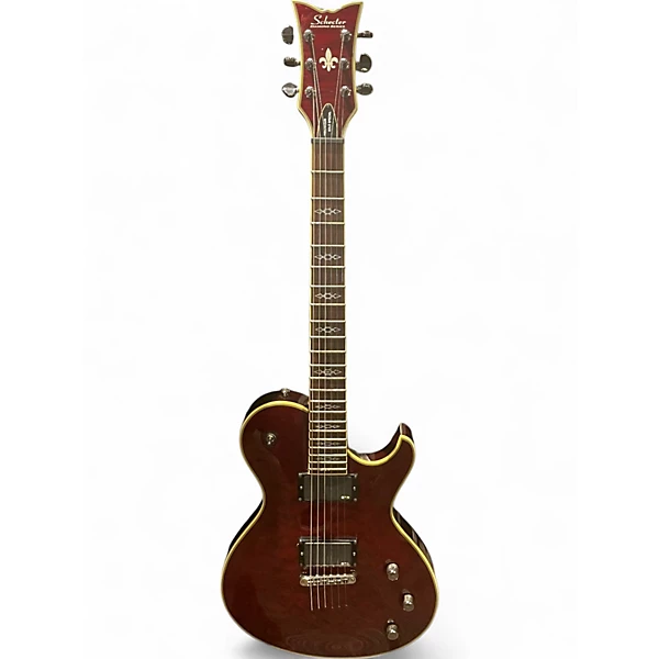 Used Schecter Guitar Research Hellraiser Special Solo 6 Crimson Red Trans Solid Body Electric Guitar