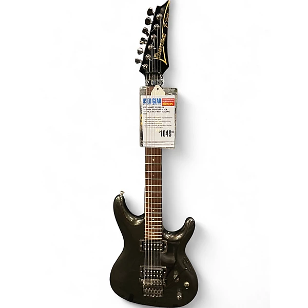 Used Ibanez JS1000 Joe Satriani Signature BLACK SPARKLE Solid Body Electric Guitar