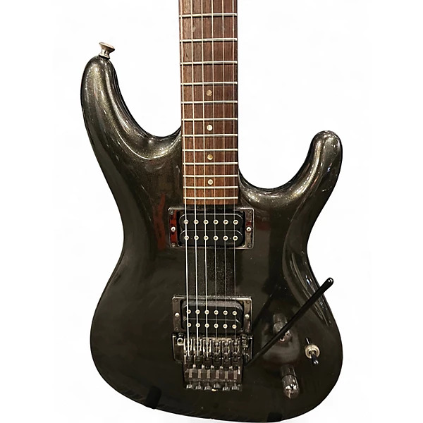 Used Ibanez JS1000 Joe Satriani Signature BLACK SPARKLE Solid Body Electric Guitar 4 Used Ibanez JS1000 Joe Satriani Signature BLACK SPARKLE Solid Body Electric Guitar