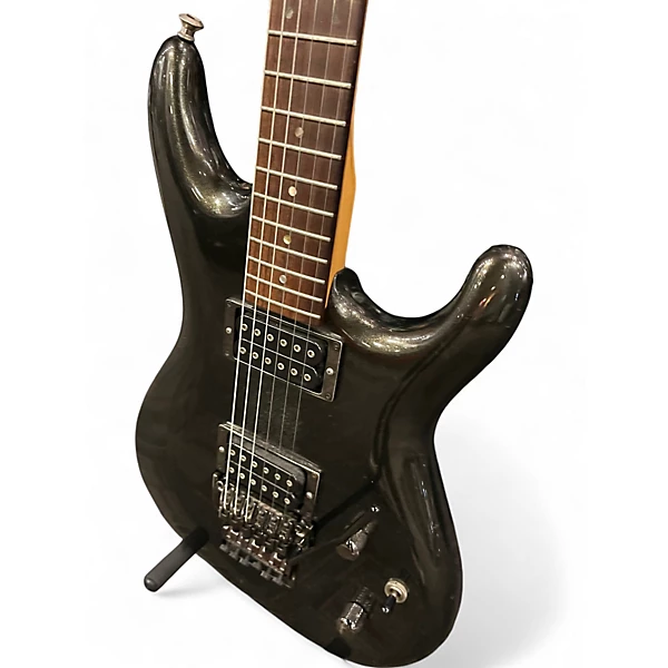 Used Ibanez JS1000 Joe Satriani Signature BLACK SPARKLE Solid Body Electric Guitar 6 Used Ibanez JS1000 Joe Satriani Signature BLACK SPARKLE Solid Body Electric Guitar