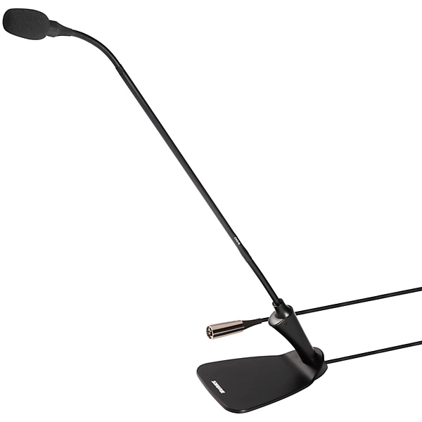 Shure CVG18DBC 18 Gooseneck Condenser Microphone With Base Black