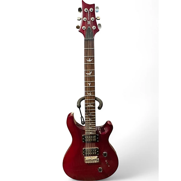 Used PRS SE Standard 24 Satin Red Solid Body Electric Guitar