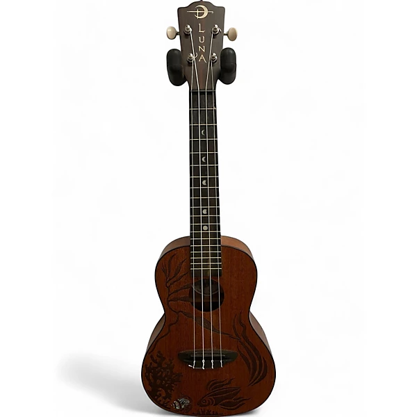 Used Luna Uke Coral Natural Ukulele